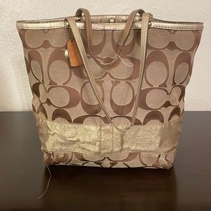 Vintage Coach Tote